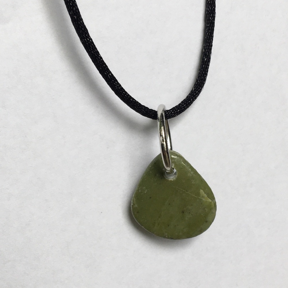 Jade nephrite necklace